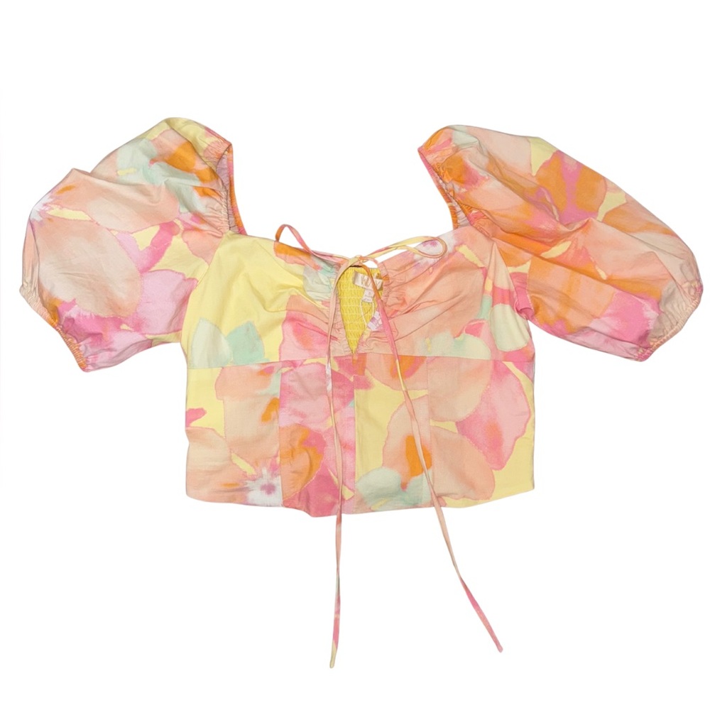 WAYF NWT Corset Style Top S